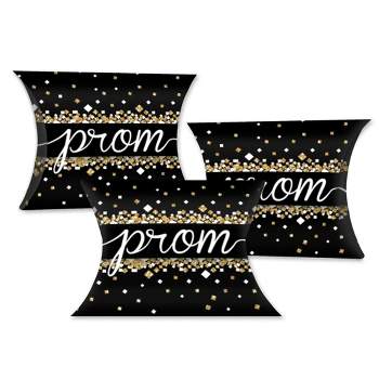 Big Dot of Happiness Prom - Favor Gift Boxes - Prom Night Party Petite Pillow Boxes - Set of 20