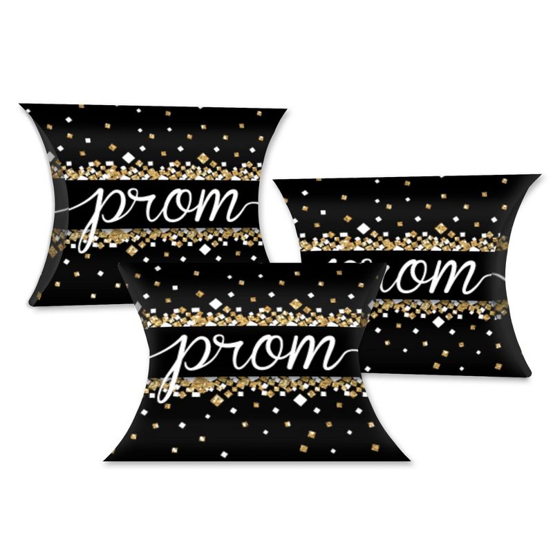 Big Dot of Happiness Prom - Favor Gift Boxes - Prom Night Party Petite Pillow Boxes - Set of 20, 1 of 9
