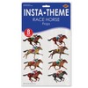 Beistle Race Horse Props, 29", (8/Pkg) Multicolored - 3 of 4