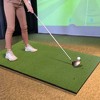 Costway 5 x 3 FT Golf Hitting Mat Artificial Indoor Outdoor Turf Golf Training Mat 20 mm - 3 of 4