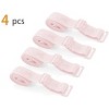 Allegra K Women's Stretchable Shoulder Bra Straps Adjustable Elastic Straps 2 Pairs - 2 of 4