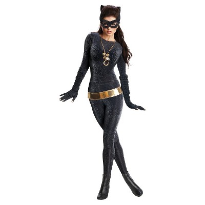 Adult Dc Comics Catwoman Grand Heritage Costume Jumpsuit With 5 Accessories Target