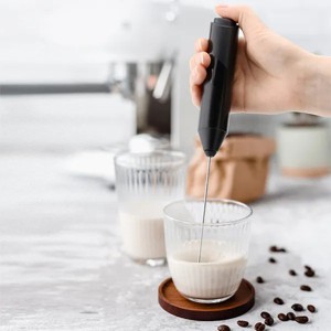 Home electric milk frother stirring handheld whisk portable whisk - 1 of 4