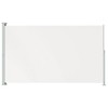 vidaXL Patio Retractable Side Awning 70.9 in.x118.1 in. Cream - 2 of 4