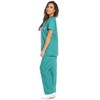 Just Love Scrub Set - 6 Pocket Medical Uniform - (V-Neck with Cargo Pant Nurse Set) - 2 of 3