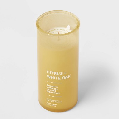 10.5oz Wellness Jar Citrus and White Oak Candle - Project 62™