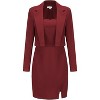 EXLURA Women's Professional Business Lightweight Blazer Dress Suit Sets 2 Piece Work Office Fashion Outfits - 2 of 4