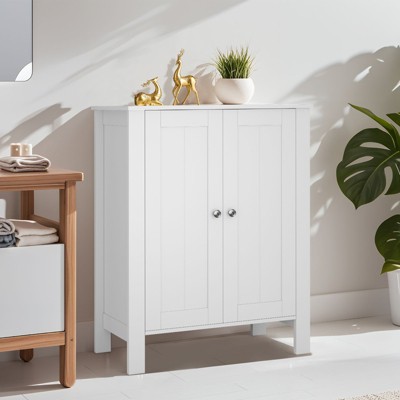 Hyleory 3-Tier Storage Side Cabinet - Super Space-Saving Organizer for Living Room/Bedroom, Classic Design