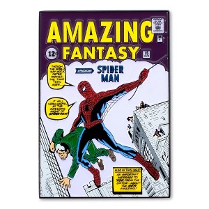 SalesOne LLC Marvel Comics Spider-Man Comic Pin | Exclusive Oversize Enamel Spider-Man Pin - 1 of 4