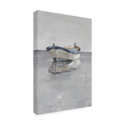 Trademark Fine Art -Ethan Harper 'Boat on the Horizon II' Canvas Art