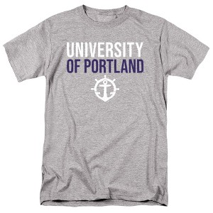 Men's University of Portland Official Stacked T-Shirt - 1 of 4