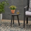 GDFStudio Gino Outdoor Acacia Wood Side Table - 2 of 4