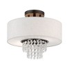 Livex Lighting Carlisle 2 - Light Semi-Flush Mount in  English Bronze - 2 of 4