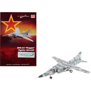 Mikoyan-Gurevich MiG-23MS Flogger-E Fighter Aircraft "Red Eagles, Nevada" US Air Force 1/72 Diecast Model by Hobby Master - 1 of 4
