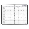 DayMinder Monthly Planner, Ruled Blocks, 12 x 8, Black Cover, 14-Month: Dec 2025 to Jan 2027 - 2 of 4
