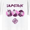 KPop Demon Hunters Huntrix Trio Close Up on White Short Sleeve Adult T Shirt - 2 of 4