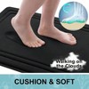 Bath Mat Rug Ultra Soft, Non - Slip, Absorbent, Machine Washable, Comfortable Bathroom Carpet for Floor, Tub Shower - 3 of 4