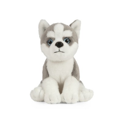 Living Nature Husky Puppy Plush Toy