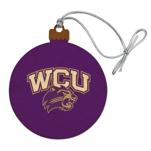 Western Carolina Primary Logo Wood Christmas Tree Holiday Ornament - 1 of 4