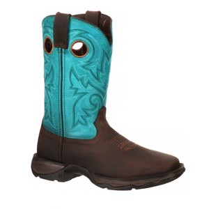 Women's Lady Rebel Work™ by Durango® Women's Steel Toe Western Boot - 1 of 4
