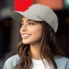 Dalix Siamese Cat Embroidered Cotton Dad Hat Adjustable Casual Baseball Cap for Cat Lovers Womens - 4 of 4