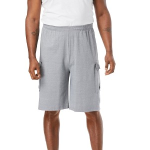 KingSize Lightweight Jersey Cargo Shorts - 1 of 4