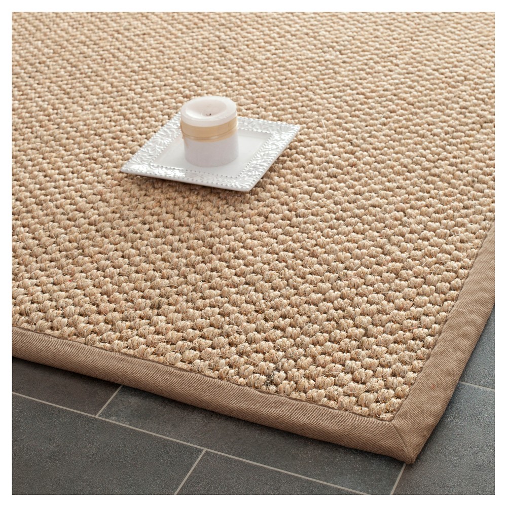 9'x12' Carson Natural Fiber Area Rug Natural - Safavieh