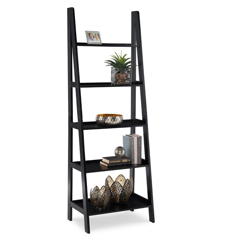 Acadia Ladder Bookshelf - Linon, 5 of 8