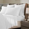 Artisan Wash Boho 100% Cotton Crisp Percale Deep Pocket Sheet Set by Blue Nile Mills - 2 of 4