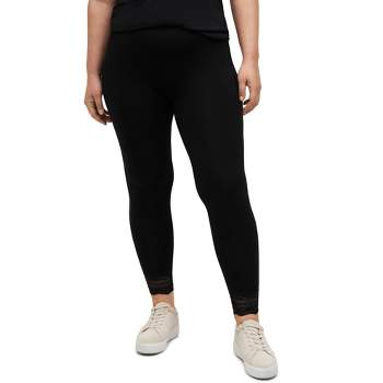 Ellos Women's Plus Size Leggings - S, Black : Target