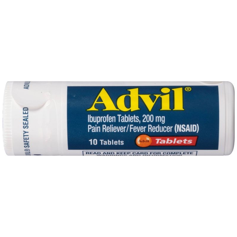 Advil Pain Reliever/Fever Reducer Tablets - Ibuprofen (NSAID), 3 of 9