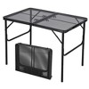35"x24" Aluminum Folding Camping Table，Portable Table with Adjustable Height(16"–25"), Light-Weight for Indoor/Outdoor, Beach, Picnics, and RV Trips - 3 of 4