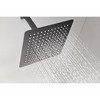 PAGED Shower Heads High Pressure Rain Shower Head with 304 Stainless Steel and Self-cleaning Silicone Nozzle for Bathroom - 3 of 4