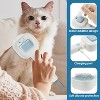 BABYYER 3 in 1 Pet Steam Brush, Auto Cleaning Dog Cat Hair, Removal Comb Rechargeable Cat Grooming Brush for Long and Short Hair - 2 of 4