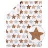 The Peanutshell Crib Bedding Set for Baby Girls -Starry Skies, 5 Pieces - 4 of 4
