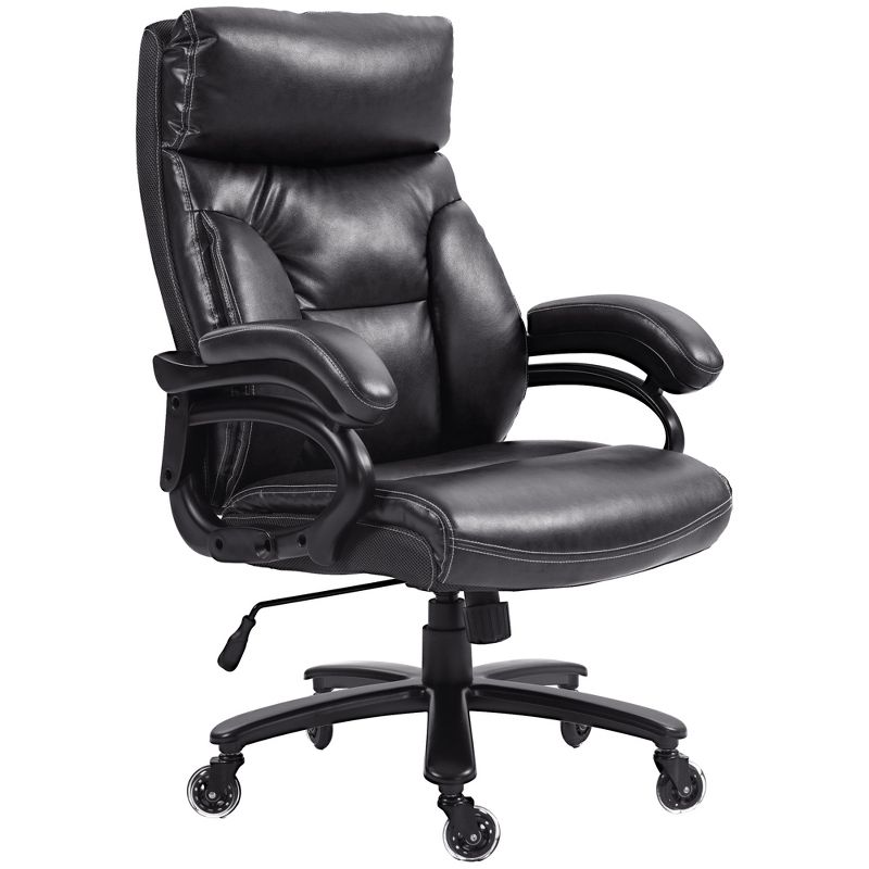 Vinsetto 400lbs Executive Office Chair for Big and Tall, PU Leather Computer Desk Chair with Adjustable Height, 1 of 7