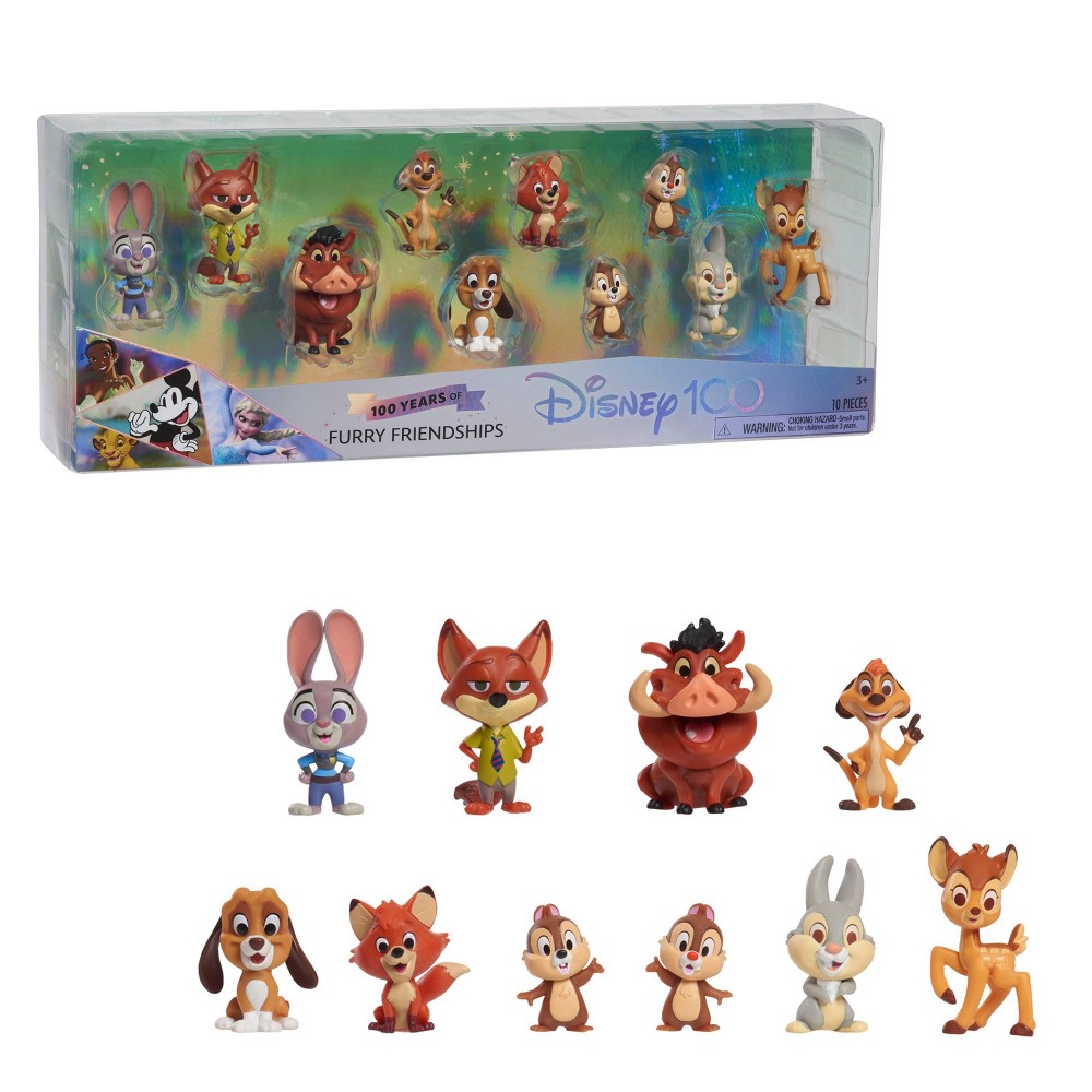 Disney100 Years of Furry Friendships Celebration Collection Figure Pack