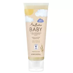 SheaMoisture Baby Multi-Purpose Balm Oat Milk & Rice Water Extra Comforting Fragrance Free for Sensitive Skin - 3.5oz