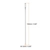 Unique Bargains Stainless Steel Large Eye Straight Embroidery Hand Sewing Needle 10 Pcs - 2 of 4