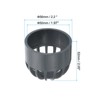 Unique Bargains Round Outdoor Leakproof Sewer Drain Pipe Fitting Adapter - 2 of 3