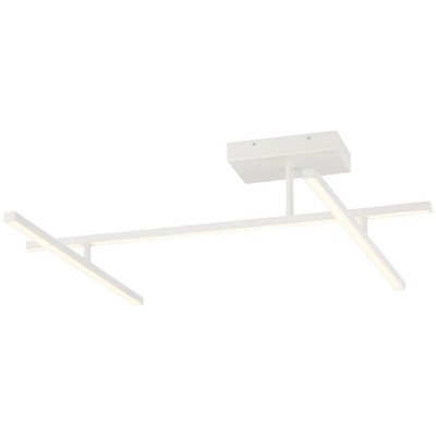 Access Lighting Duo 1 - Light Flush Mount in  Matte White