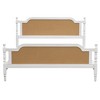 Whisen Queen Size Traditional Style Rattan Bed Frame with Headboard and Footboard - 4 of 4
