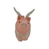 Kurt Adler Noble Gems Glass Ornament for Christmas Tree, Flying Pig with Wings - 4 of 4