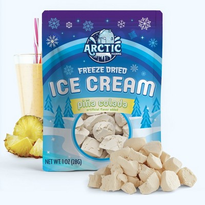 Arctic Farms Freeze Dried Ice Cream That Does Not Melt (Bits) (Pina Colada)