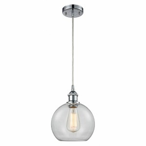 Athens - 1 Light Mini Pendant In Industrial Style-10 Inches Tall and 8 Inches Wide - 1 of 1