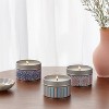 3pk Gift Set Lavender Shores, Driftwood and Sea Salt, and Wild Hibiscus Sangria Tin Candle 12.3oz - Threshold™ - 2 of 3