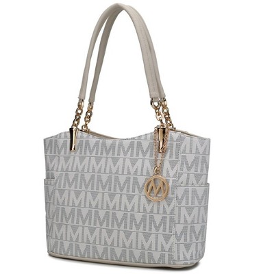 MKF Collection Braylee M Signature Tote Bag Women's Stylish Vegan Leather Handbag with Spacious Design by Mia K