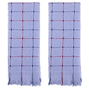 REGALWOVEN Kitchen Hotel Spa Cotton Soft Absorbent Farmhouse Decorative Hand Towel 13" x 29" 2 Pcs - 1 of 4