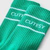 Women’s Cushioned Ribbed 2pk Mid Crew Socks – 4-10 - 3 of 3