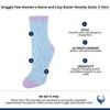 Snuggle Feet Women's Warm and Cozy Butter Novelty Socks  (1 Pair) - 2 of 4
